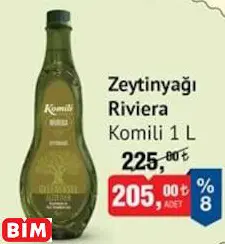 KOMİLİ ZEYTİNYAĞI RİVİERA KOMİLİ ZEYTİNYAĞI RİVİERA